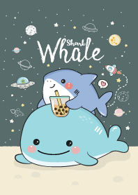 วาฬเกยตื้นกับฉลามน่ารัก : มิทไนท์กรีน
