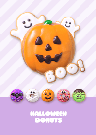 HALLOWEEN DONUTS  - SC  Purple 4-1