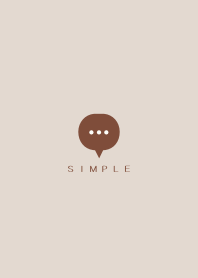 SIMPLE(beige brown)V.1307b
