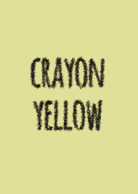 Crayon Yellow 4 / Circle