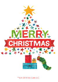 The Very Hungry Caterpillar Xmas Line Theme Line Store