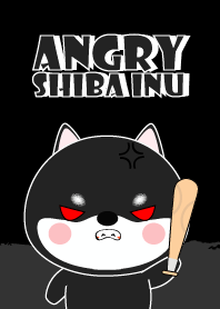 Angry Black Shiba Inu Theme