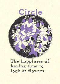 Circle flower heliotrope
