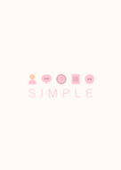 SIMPLE (ivory pink)V.119