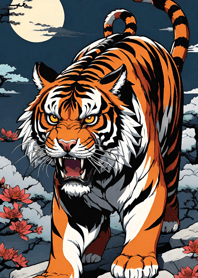 Sea Tiger Whale 6ku65