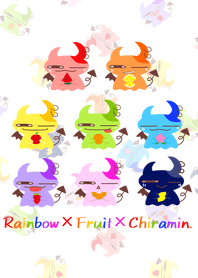 Rainbow Fruit Chiramin.