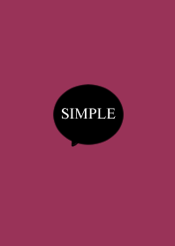 Adult pink. Black. Simple.