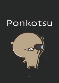 Black : Honorific bear ponkotsu 3