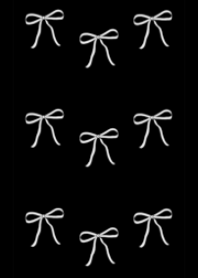 Simple Ribbon (Black and White)