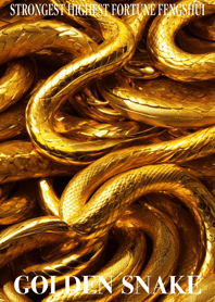 Golden Snake Lucky 01