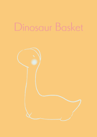 Dinosaur Basket [orange]