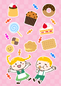 お菓子いっぱい！幸せヘンゼルとグレーテル