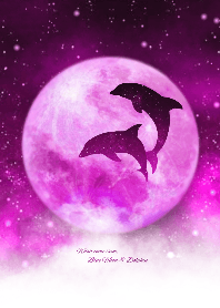 Wish come true,Strawberry moon & Dolphin