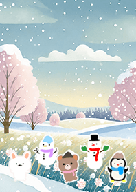 Kawaii scandinavian style(Winter-606)