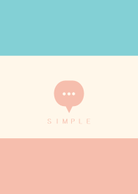 SIMPLE(pink green) V.1621b