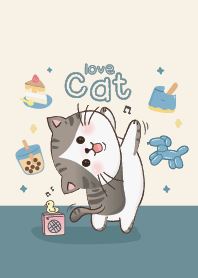 แมวน่ารัก : happy life