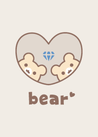 Bear Diamond [Brown]