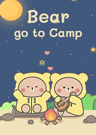Brown bear go to camp!