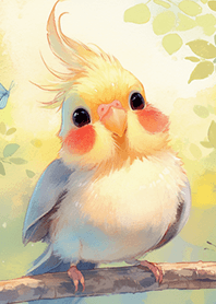 可愛の玄鳳鸚鵡❤️