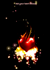 Keep your heart burning. fromJapan