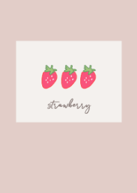 strawberry ::pinkbrown