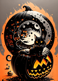 halloween cat 39eFDF