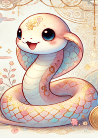 Year of Snake Lucky Theme 015!