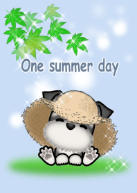 One summer day.