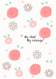 Minimal orange (Watercolor version) 19