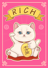 The maneki-neko (fortune cat)  rich 10