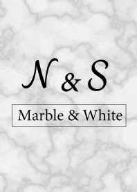 N&S-Marble&White-Initial