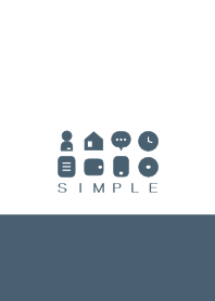 SIMPLE(white blue)V.792b