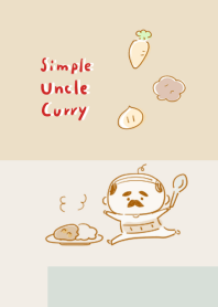 simple small uncle curry beige.