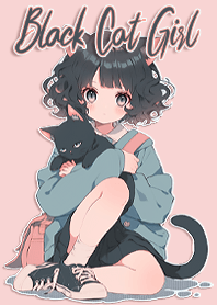 BLCAK CAT GIRL