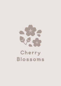 Cherry Blossoms8<Beige>