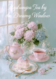 Hydrangea Tea by the Dreamy Window