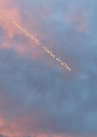 depending on the viewing direction