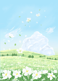 Flowers hill