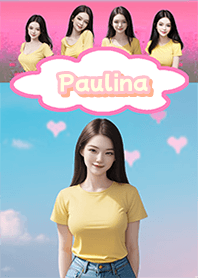 Paulina Yellow shirt,jeans Pi02