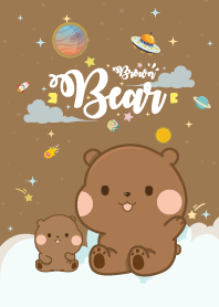 Brown Bears Baby Galaxy Brown