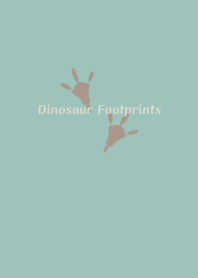 Dinosaur Footprints -antique color-