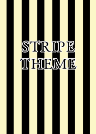 STRIPE THEME/BLACK&LIGHT YELLOW