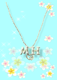 イニシャル28 M&H (プルメリア)