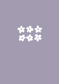 可愛莫蘭迪灰紫色小花朵