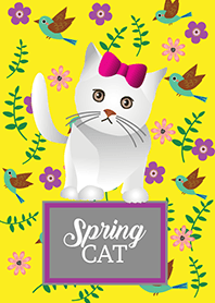Spring Cat Cutie
