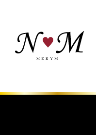 LOVE INITIAL-N&M 13