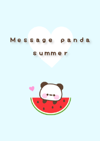 Message Panda summer #pop