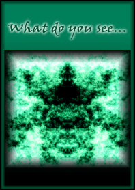 What do you see... Green