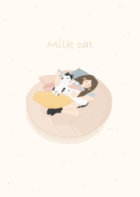 Milk cat