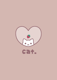 Cat Strawberry - Dullness Pink